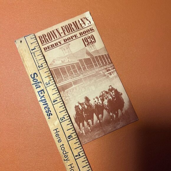 1939 Brown-Forman's Kentucky Derby Dope Book - Picture 2 of 12